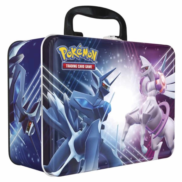 Maletín Palkia y Dialga- Azul y Morada - ESPAÑOL - Cartas Pokemon Originales Tcg